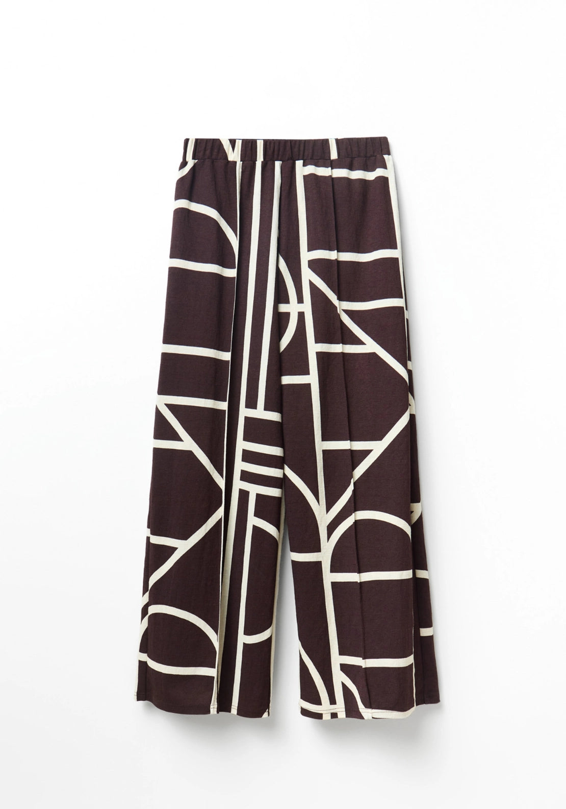Linen Trousers - Brown