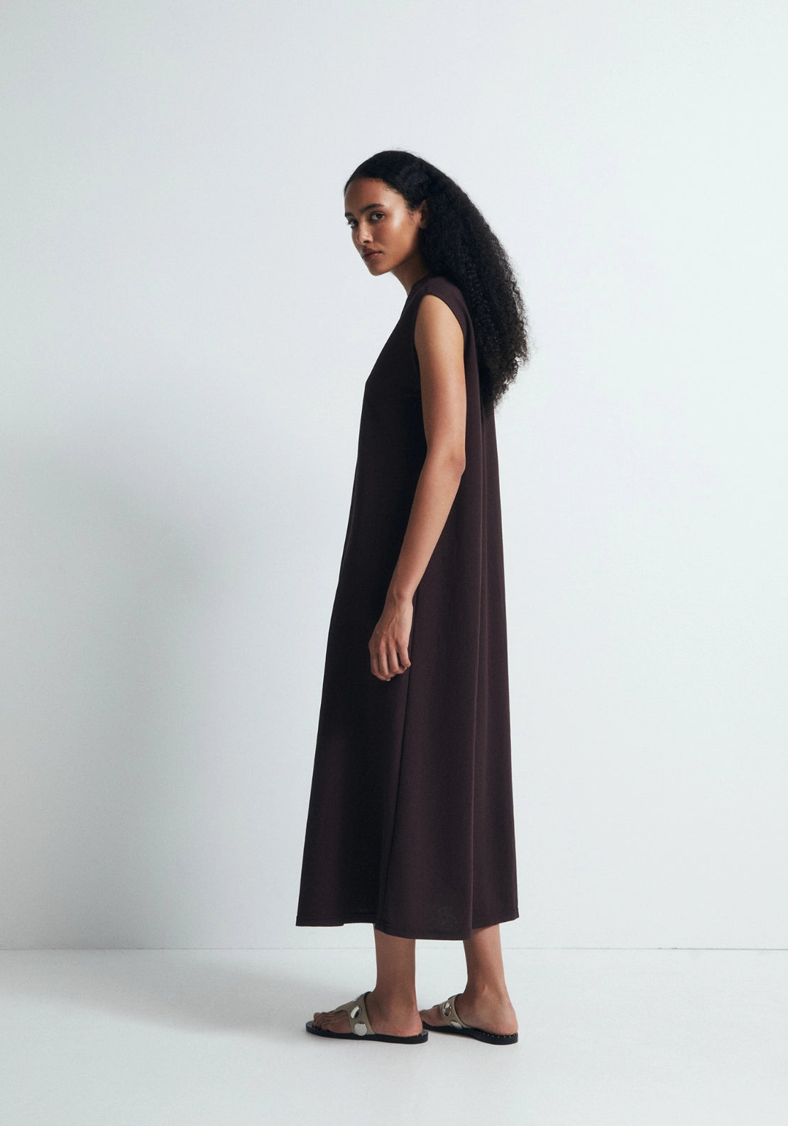 Essential Dress - Brown