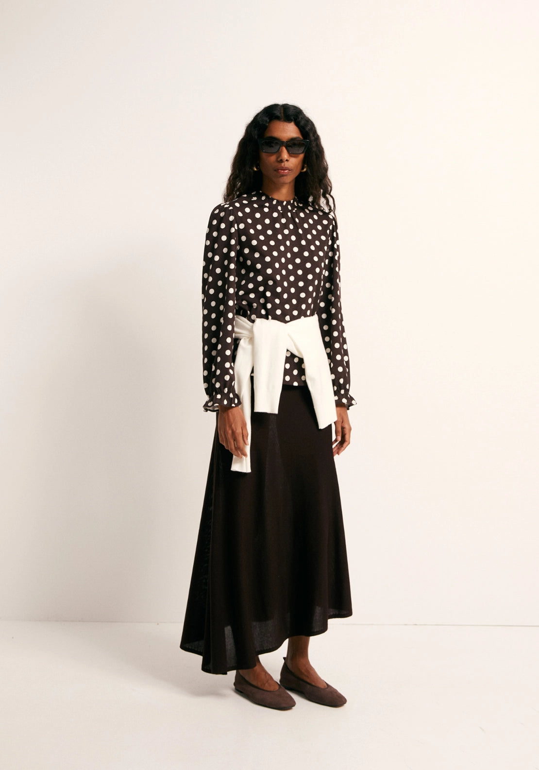 Animal Printed Top - Brown
