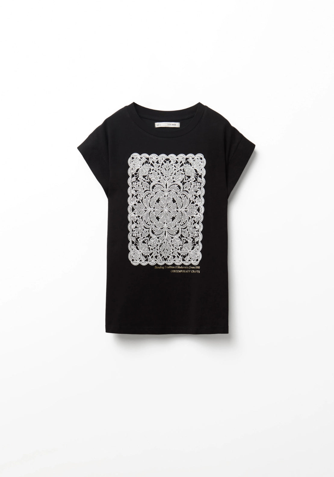 Sequin T-Shirt - Black