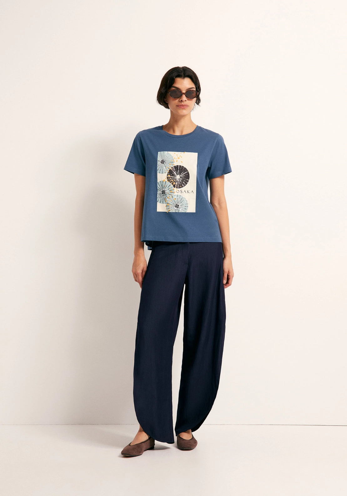 Sequin T-Shirt - Blue
