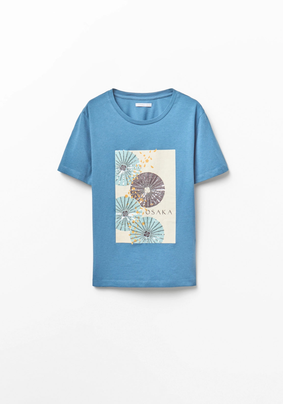 Sequin T-Shirt - Blue