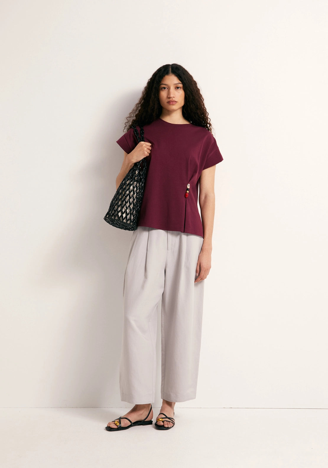 Brooch T-Shirt - Red