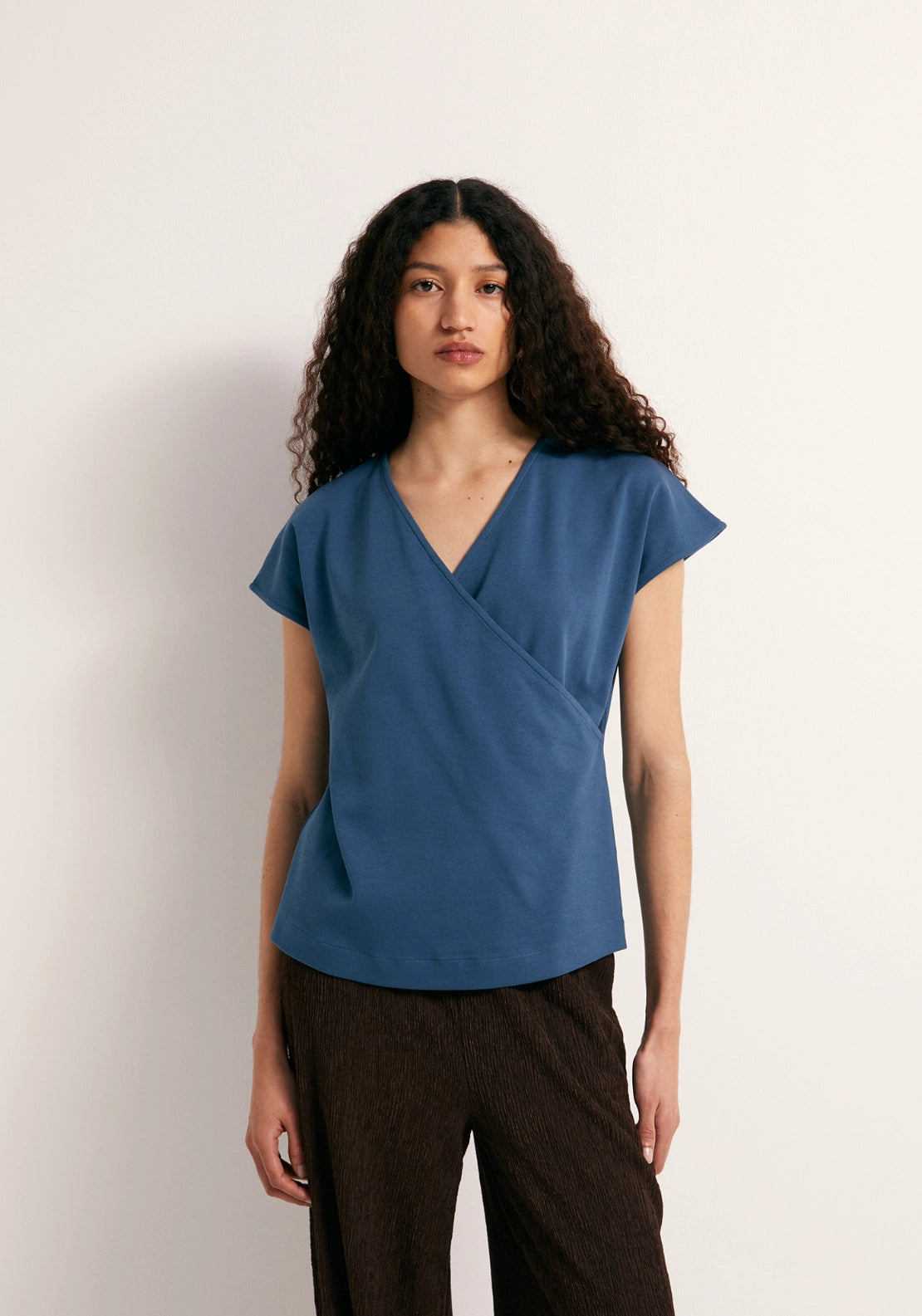 Crossover T-Shirt - Blue