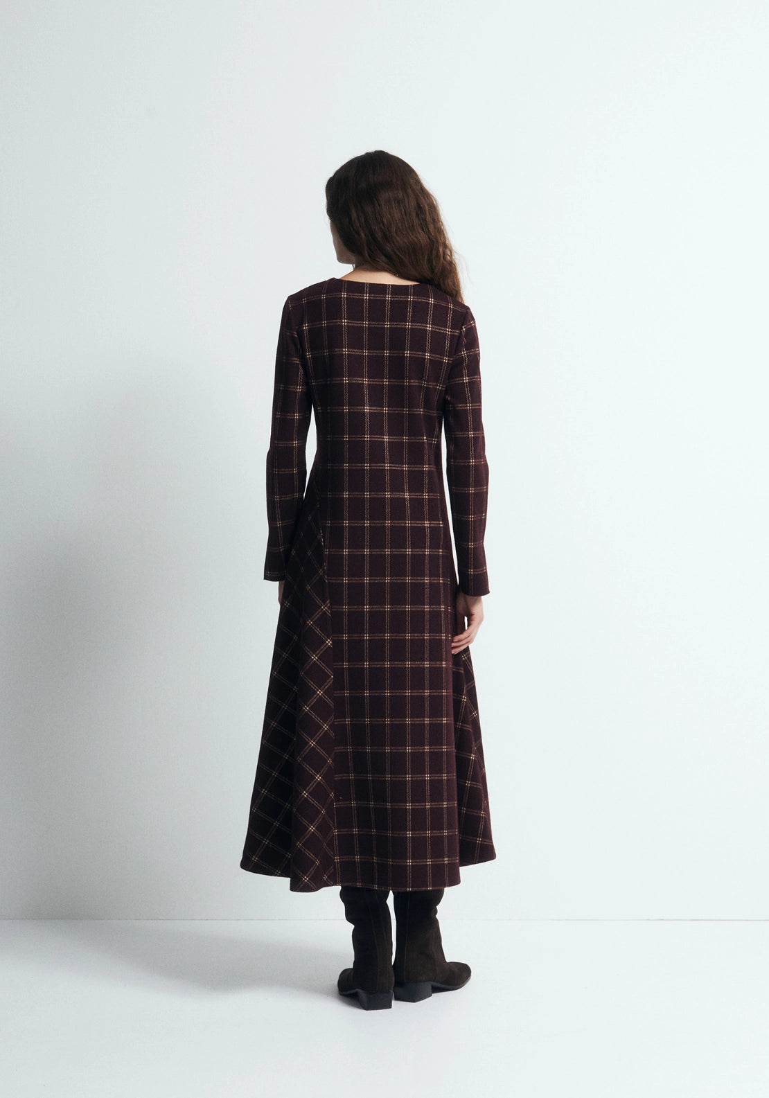 Soft Touch A Line Dress - Red