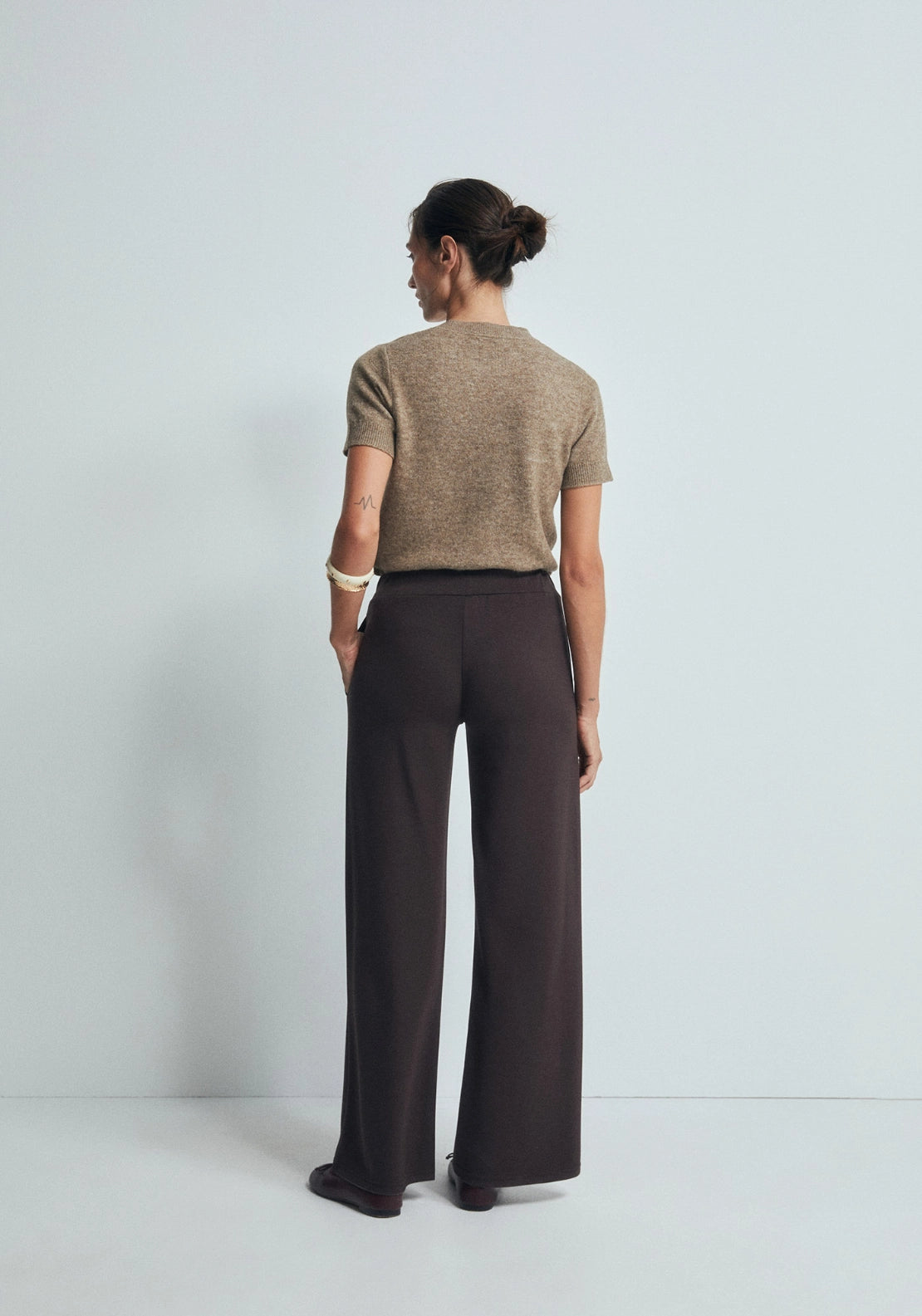 Soft Touch Trousers - Brown