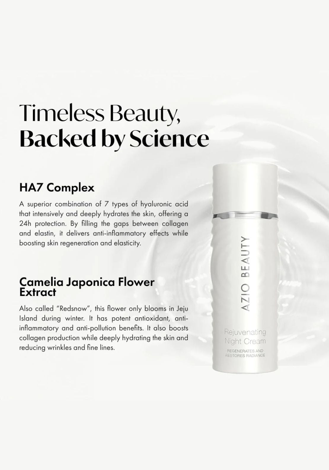 Azio Rejuvenating Night Cream 4 Shaws Department Stores