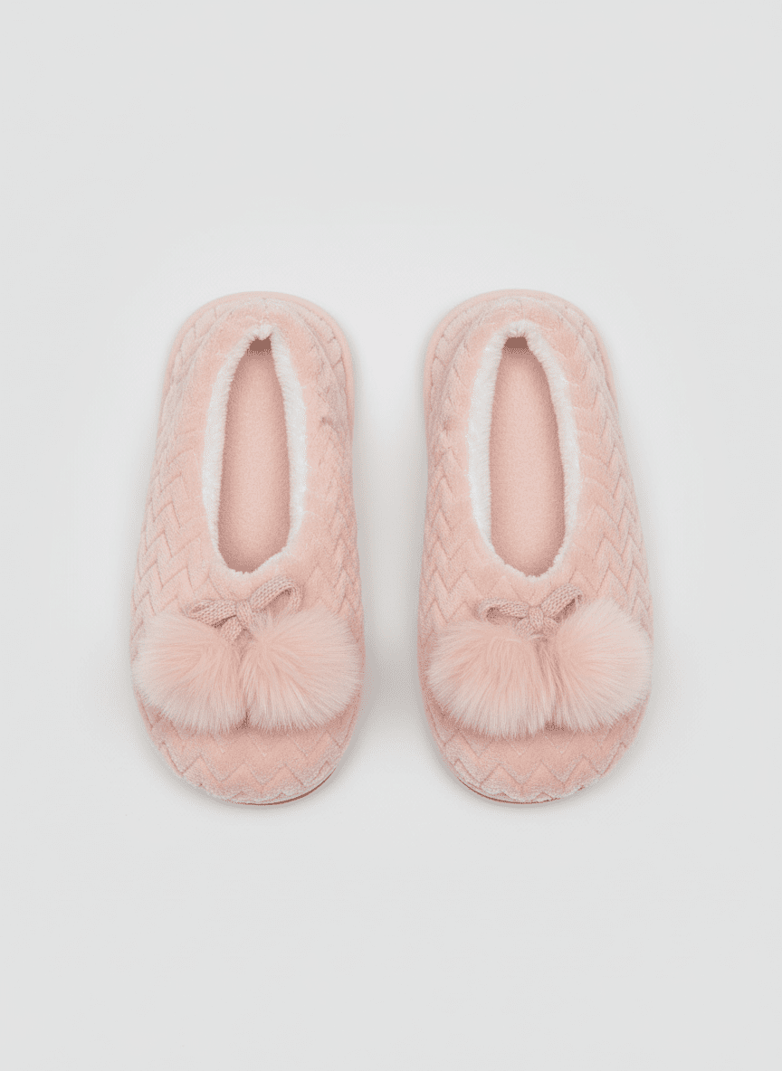 Something Special Gifts Pom Pom Ballerina Cosies - Dusty Rose 1 Shaws Department Stores