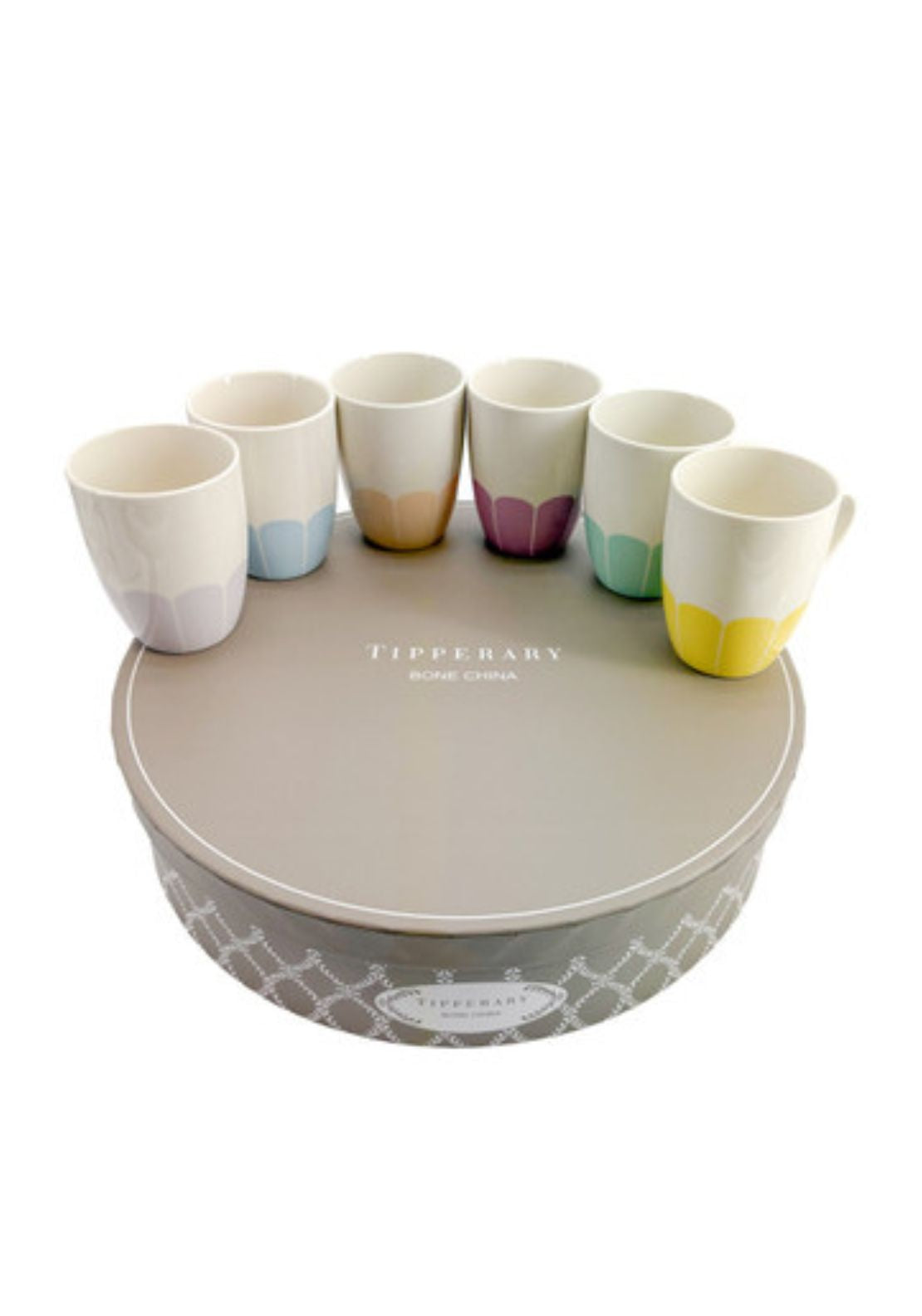 Petals Mugs Set of 6 - Multi