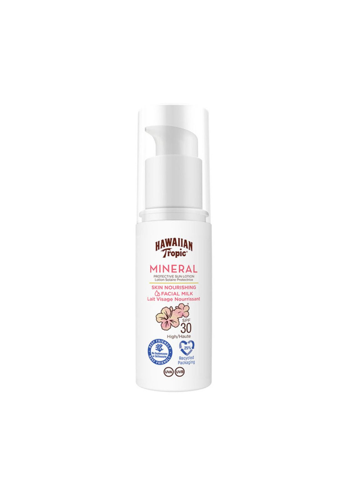 Hawaiian Tropic Mineral Facial Milk SPF30 1 Shaws Department Stores