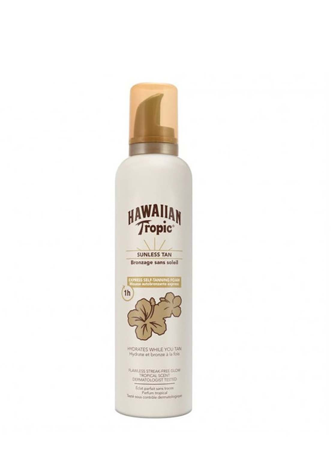 Hawaiian Tropic Sunless Tan Express Self- Tanning Foam 200ml 1 Shaws Department Stores