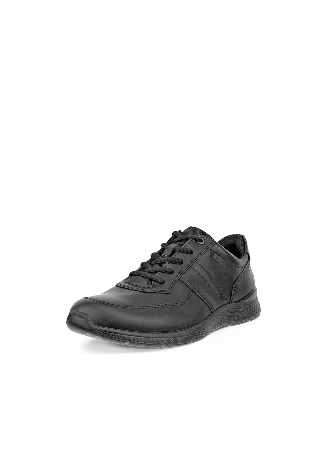 Ecco Irving smart casual lace shoe - Black 1 Shaws Department Stores