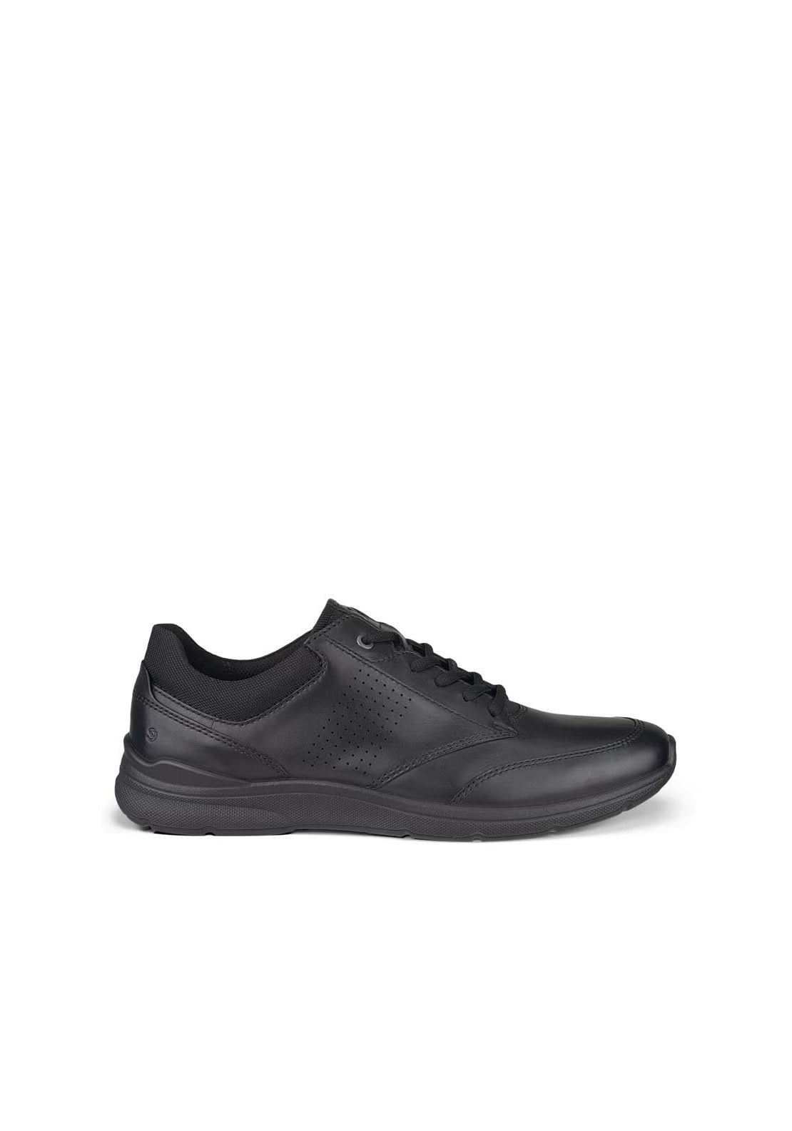 Ecco Irving smart casual lace shoe - Black 1 Shaws Department Stores