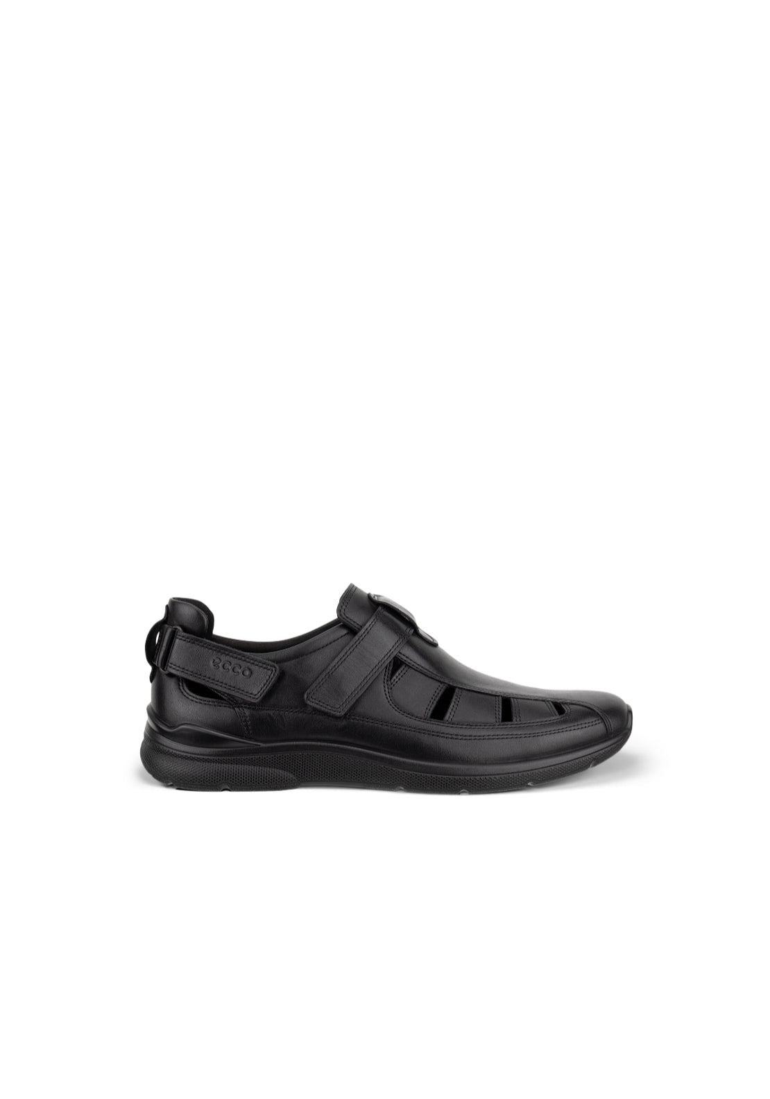 Ecco Irving Fisherman Sandal - Black 1 Shaws Department Stores