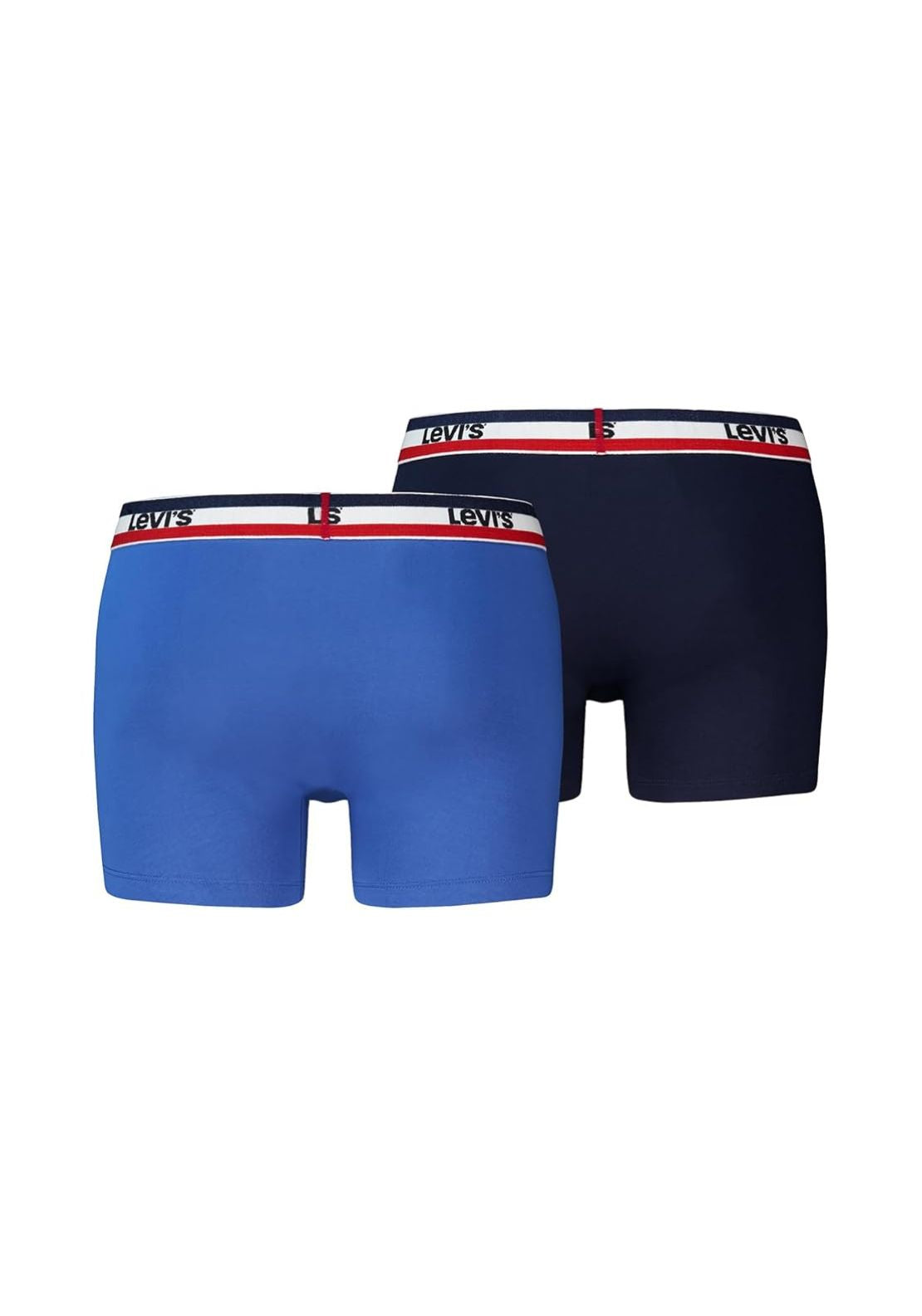 Levis 2 Pack Sportswear Logo Boxers - Blue / Navy 2 Shaws Department Stores