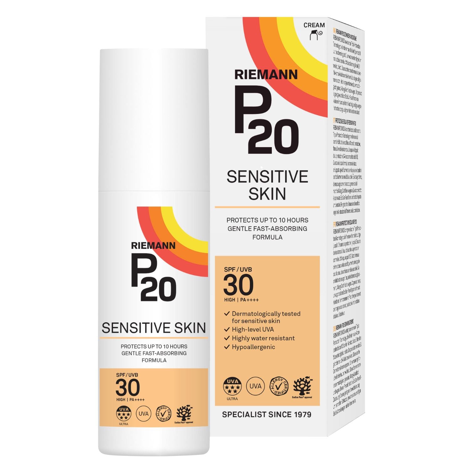 P20 Sun Protection Sensitive Cream SPF30 2 Shaws Department Stores