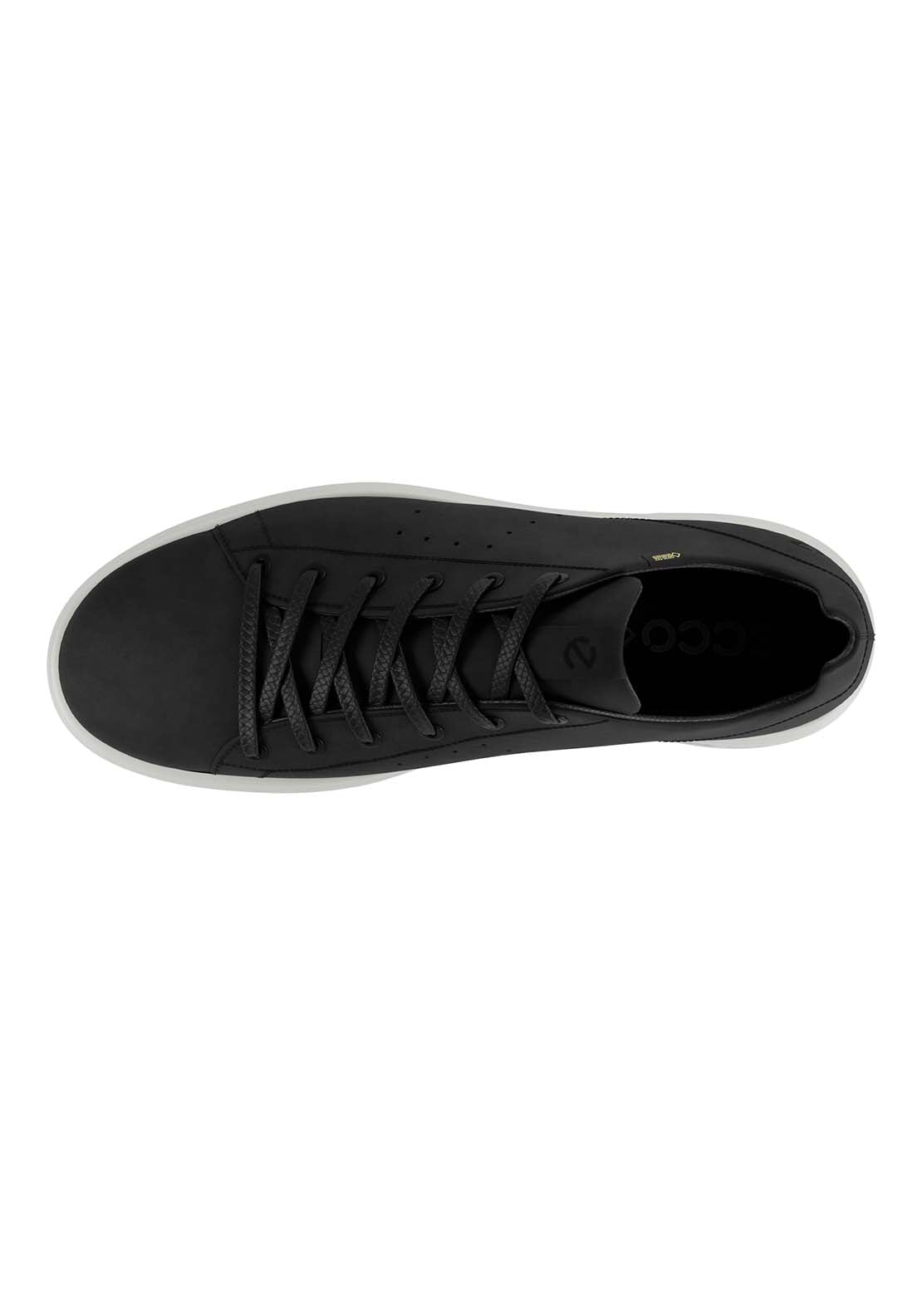 Ecco Street 720 Casual Lace Shoe - Black 2 Shaws Department Stores