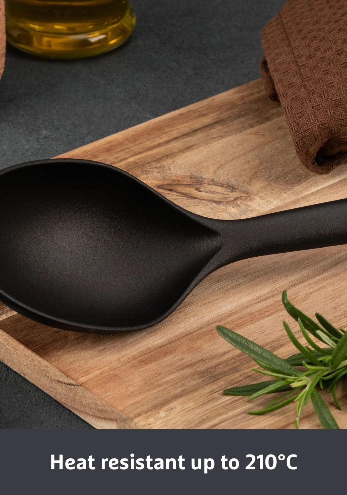 Prestige Tools &amp; Gadgets Solid Spoon - Black 2 Shaws Department Stores