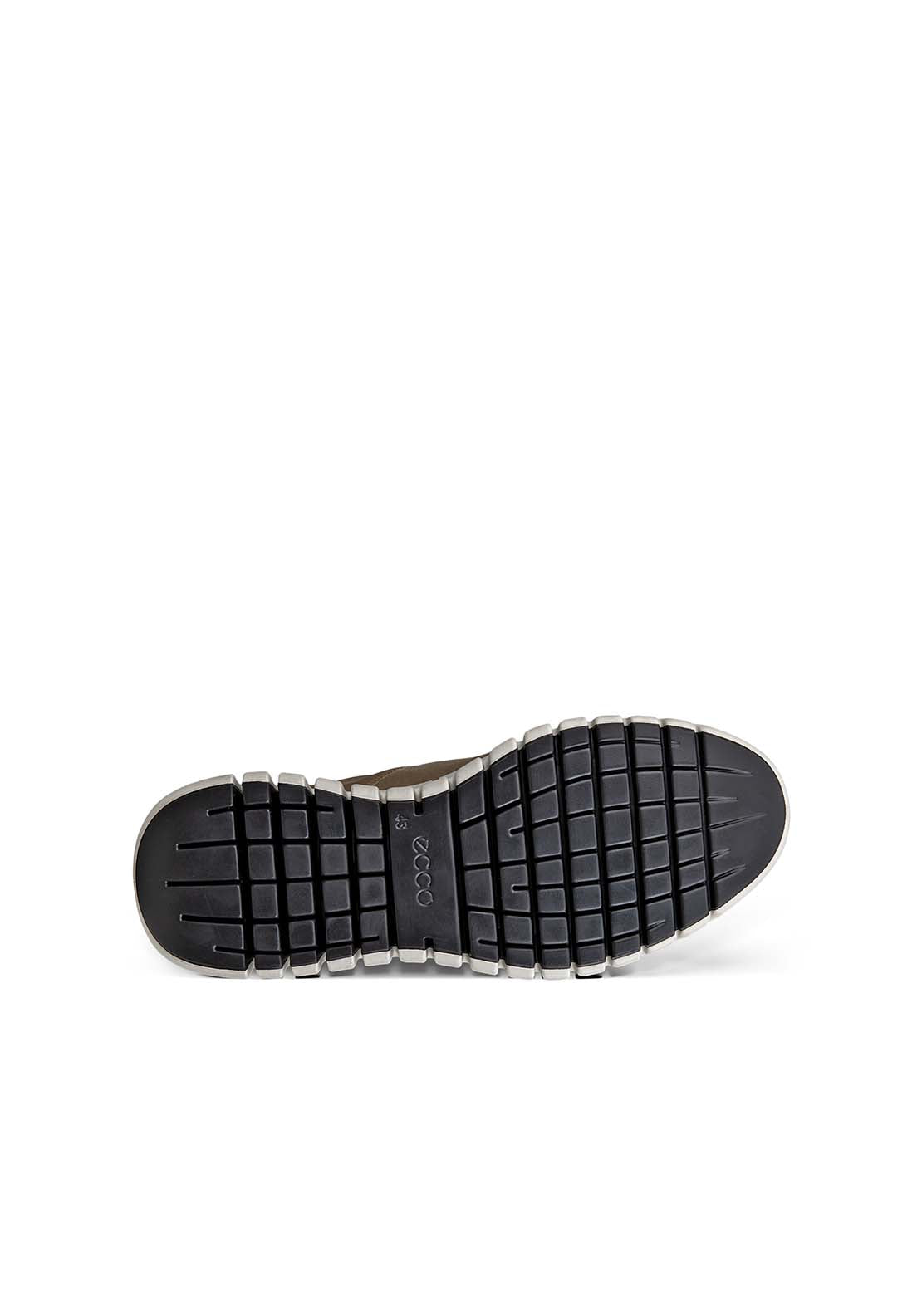 Ecco Gruuv Casual Lace Trainer - Brown 2 Shaws Department Stores