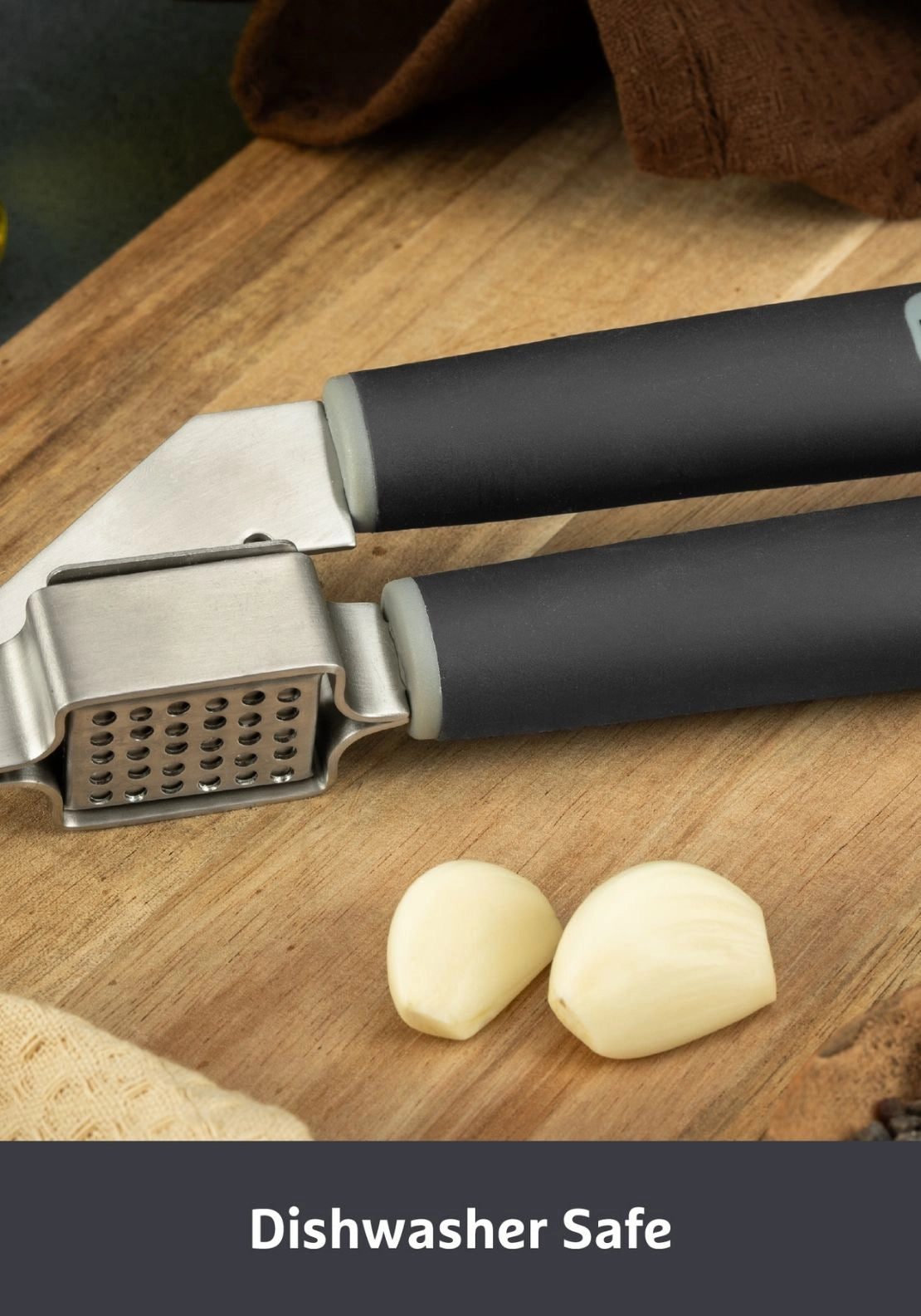 Prestige Tools &amp; Gadgets Garlic Press - Black 4 Shaws Department Stores