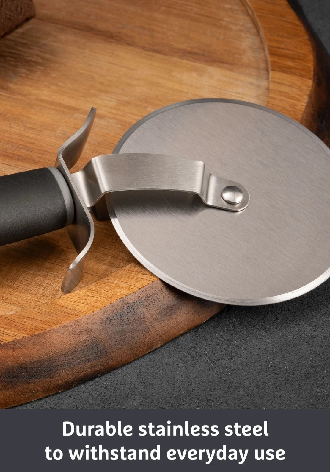 Prestige Tools &amp; Gadgets Pizza Wheel - Black 2 Shaws Department Stores