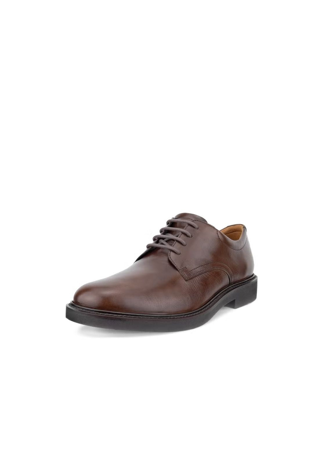 Ecco Metropole London Formal Lace Shoe - Cocoa Brown 2 Shaws Department Stores