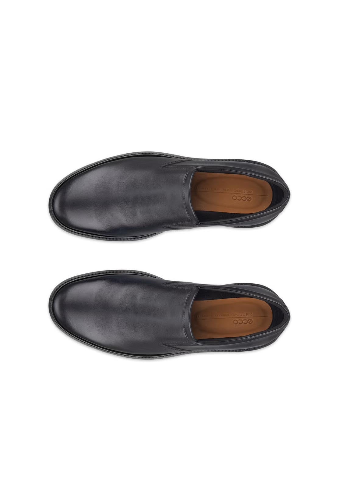 Ecco Metropole London Formal Slip O - Black 5 Shaws Department Stores