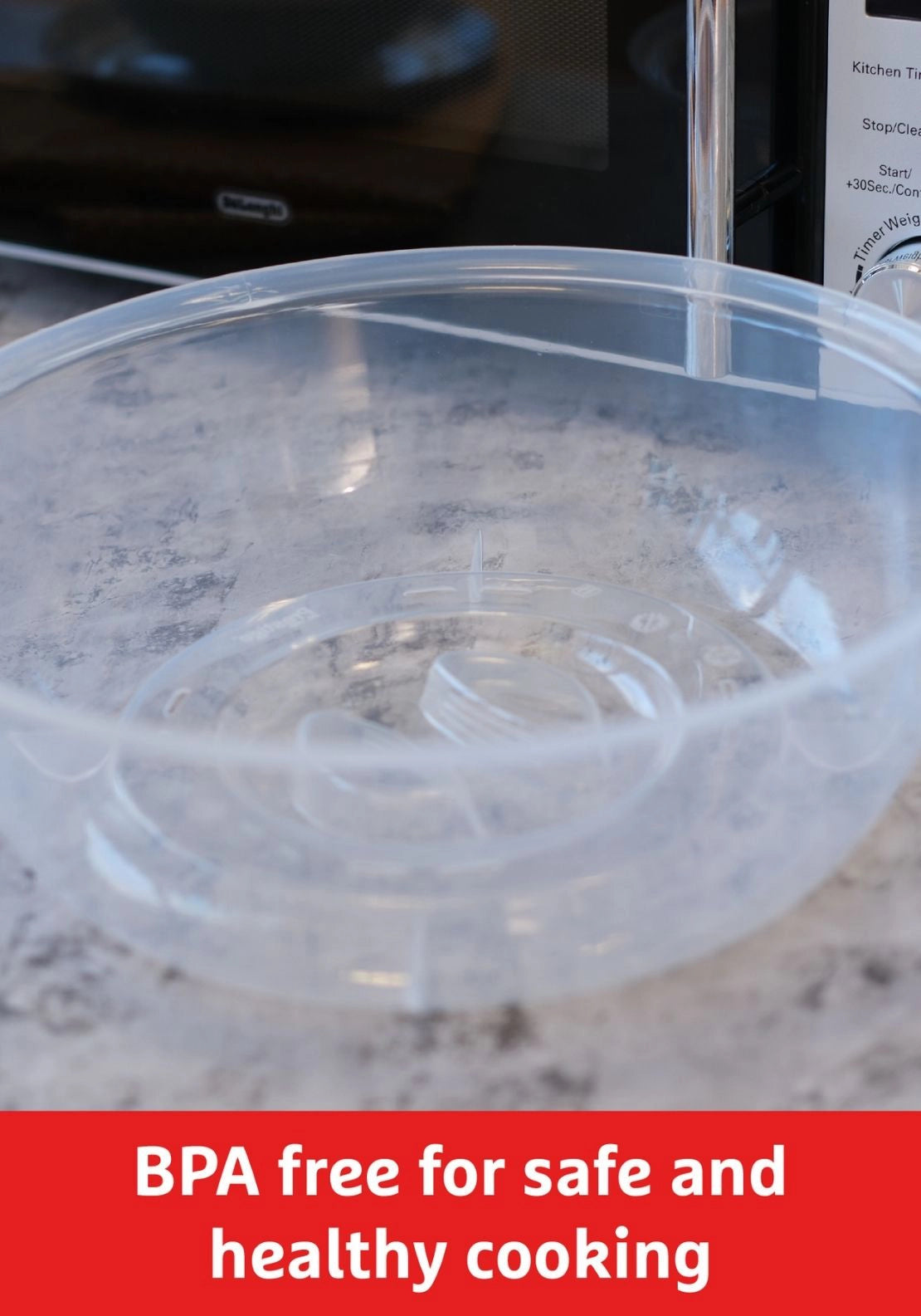 Prestige Good2Heat Microwave Cookware Plate Cover - Clear 4 Shaws Department Stores