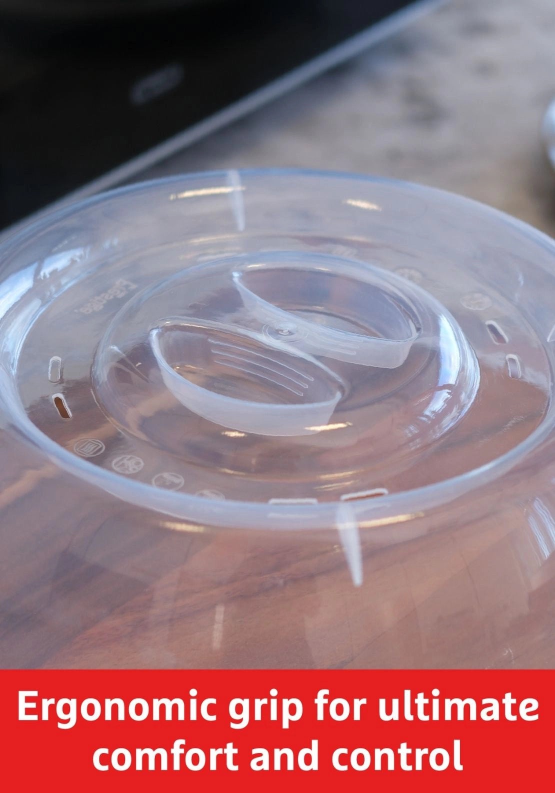 Prestige Good2Heat Microwave Cookware Plate Cover - Clear 2 Shaws Department Stores
