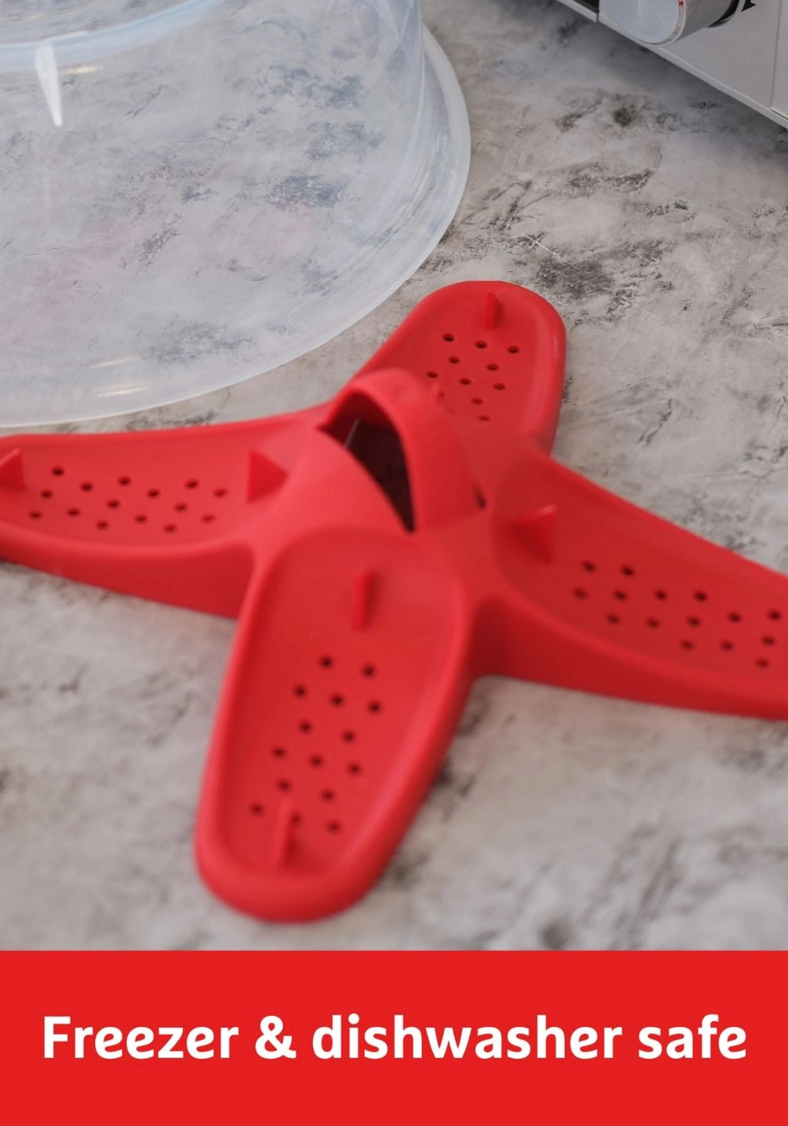 Prestige Good2Heat Microwave Cookware Potato Baker - Red 3 Shaws Department Stores