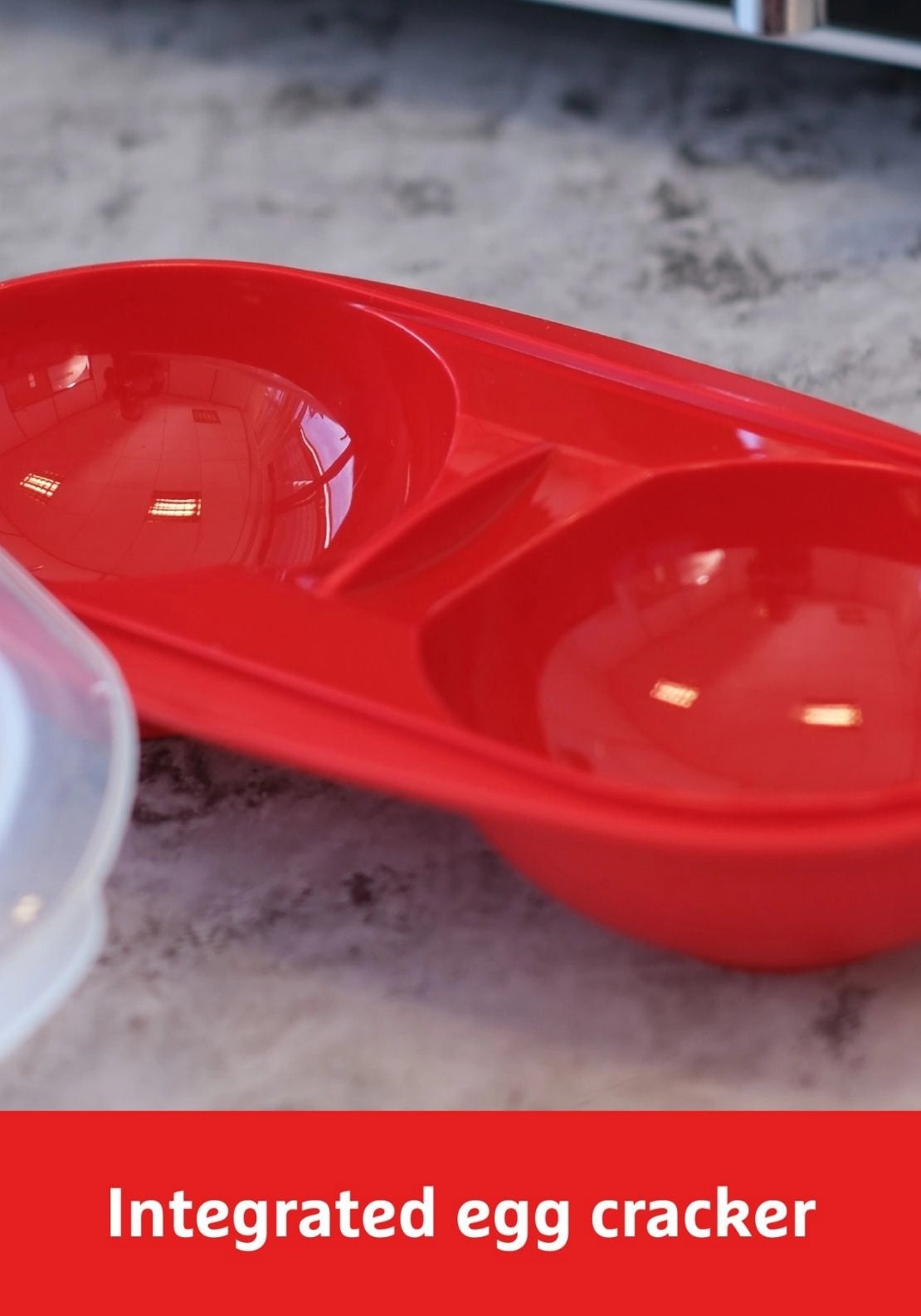Prestige Good2Heat Microwave Cookware 2 Egg Poacher - Red 4 Shaws Department Stores