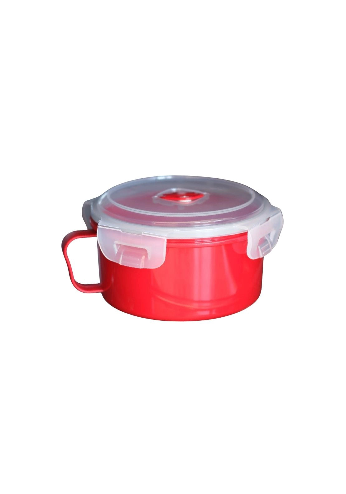 Prestige Good2Heat Microwave Cookware Bowl &amp; Spork 900ml - Red 1 Shaws Department Stores