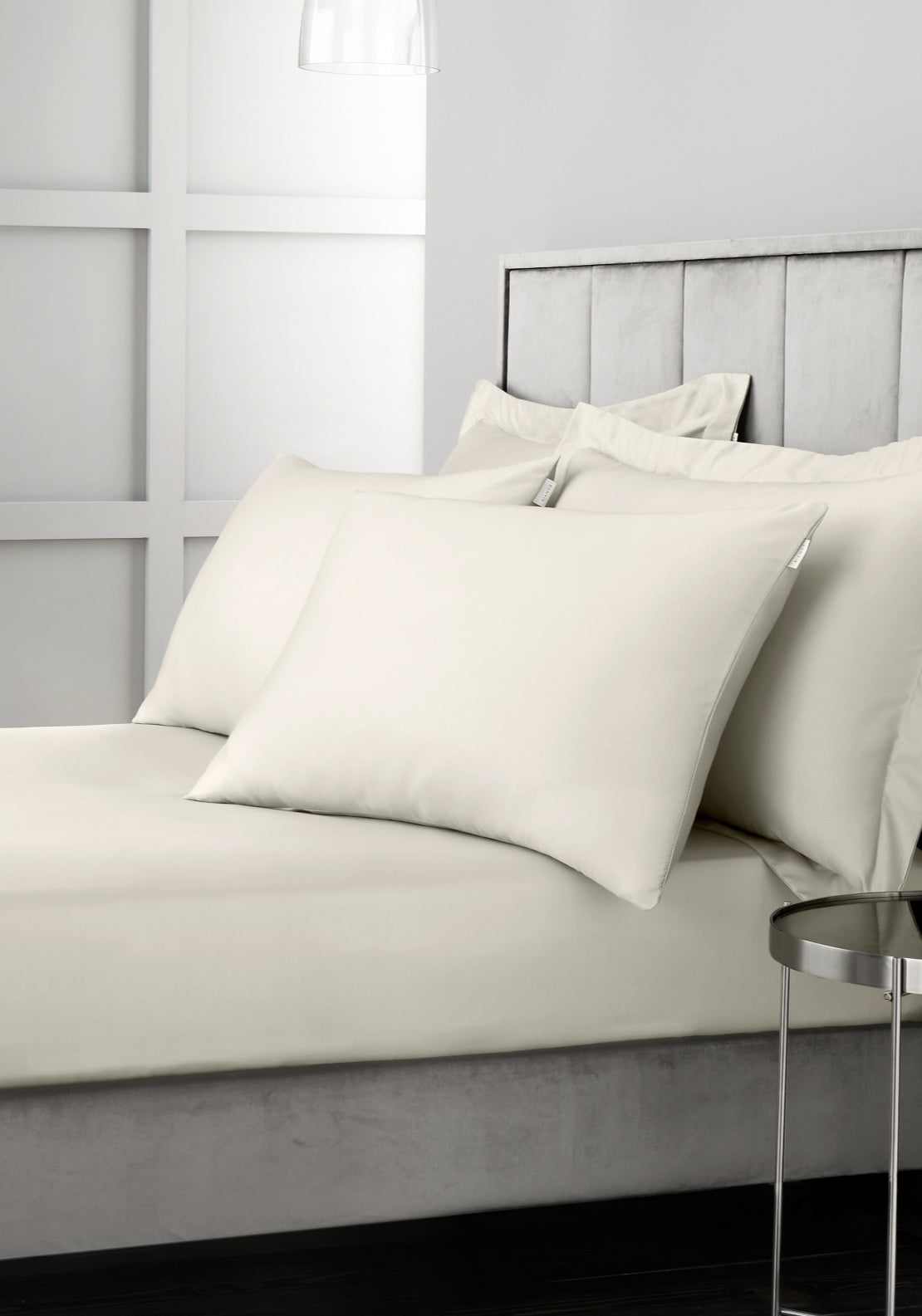 Bianca 100% Cotton Sateen 400 Thread Count Sheet - Flat 1 Shaws Department Stores