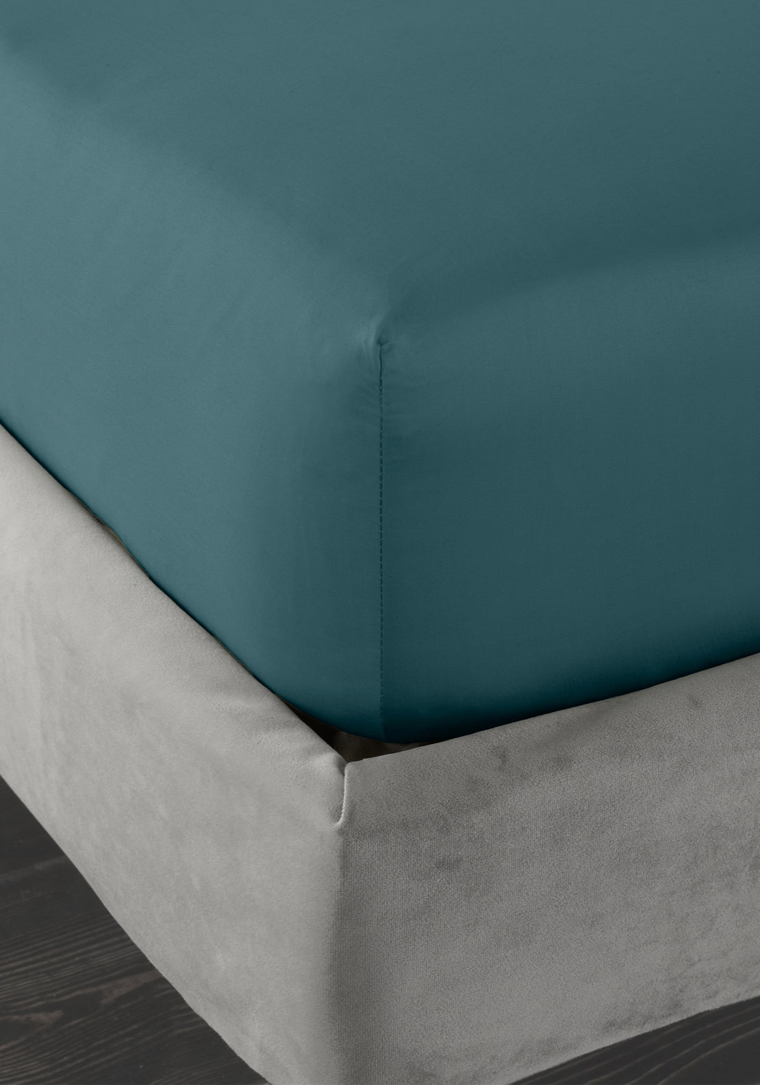 Bianca 100% Cotton Sateen 400 Thread Count Sheet - Fitted 2 Shaws Department Stores