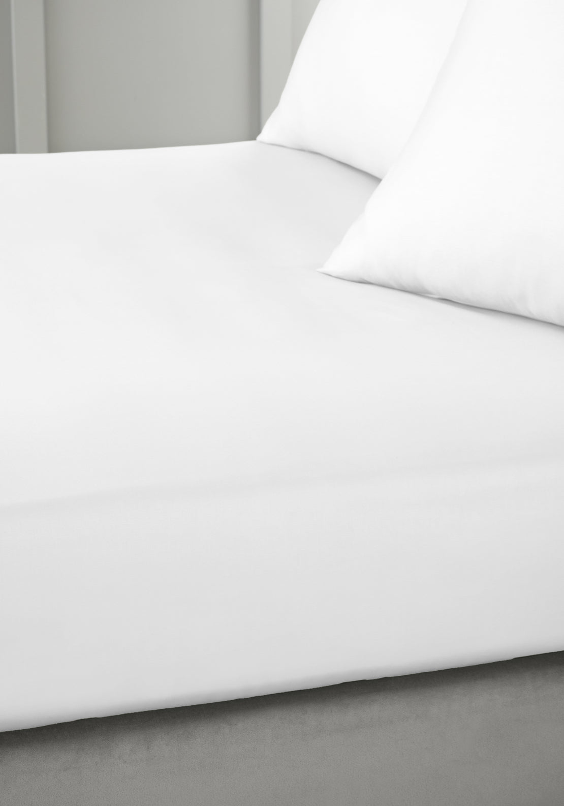 Bianca 100% Cotton Sateen 400 Thread Count Sheet - Fitted 1 Shaws Department Stores