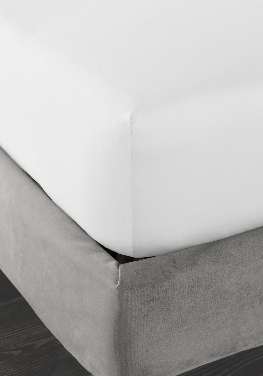 Bianca 100% Cotton Sateen 400 Thread Count Sheet - Fitted 2 Shaws Department Stores