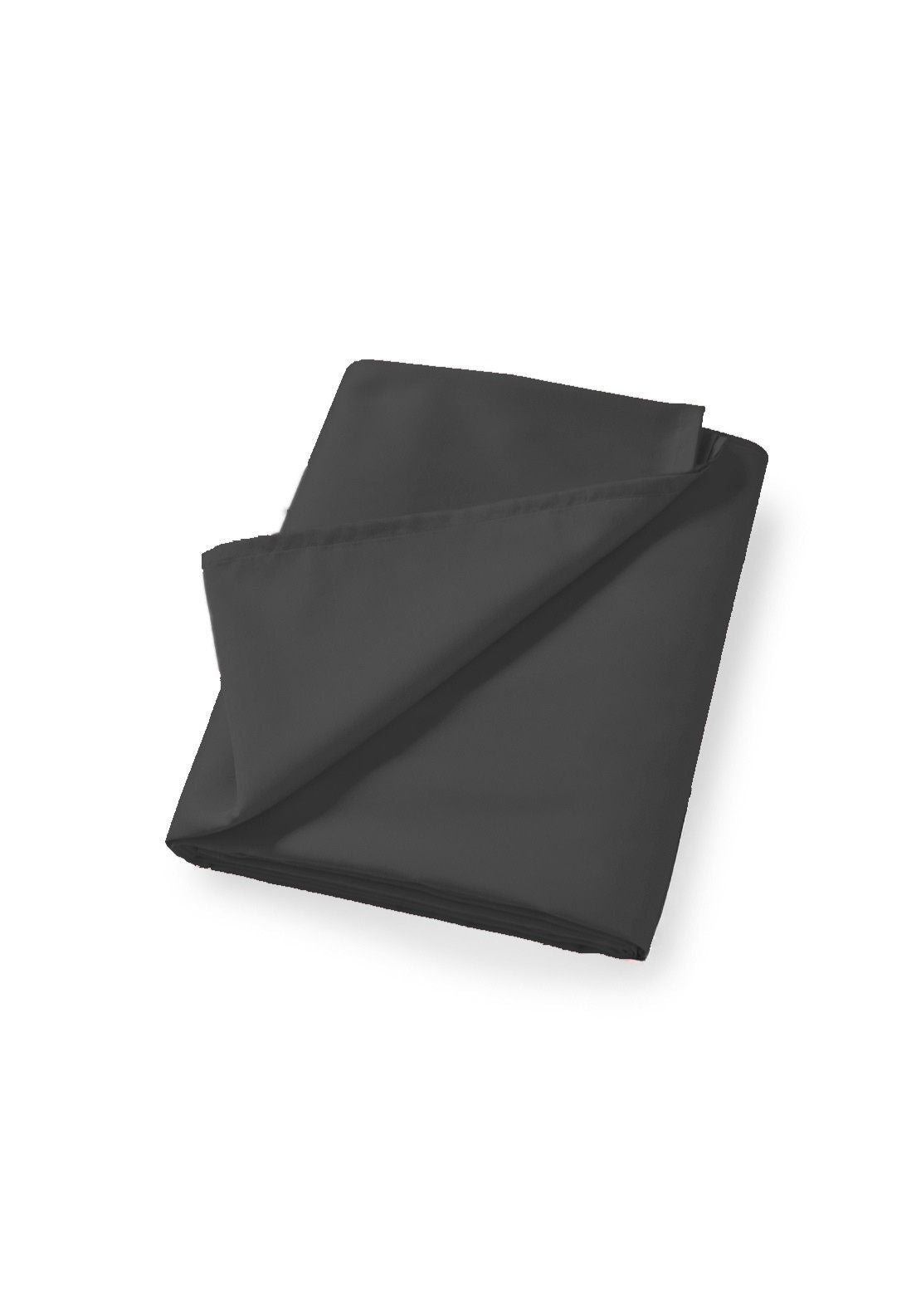Bianca 400 Thread Count Sateen Flat Sheet 100% Cotton - Charcoal 3 Shaws Department Stores
