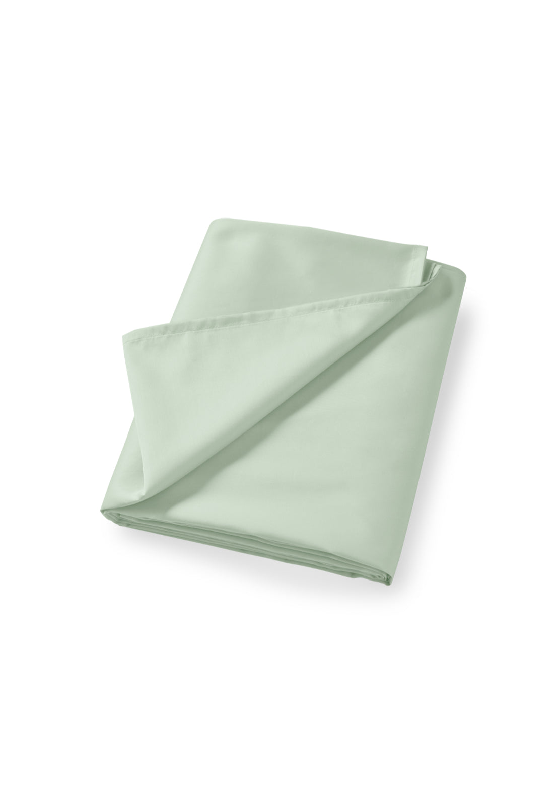 Bianca 100% Cotton Sateen 400 Thread Count Flat Sheet - Green 3 Shaws Department Stores