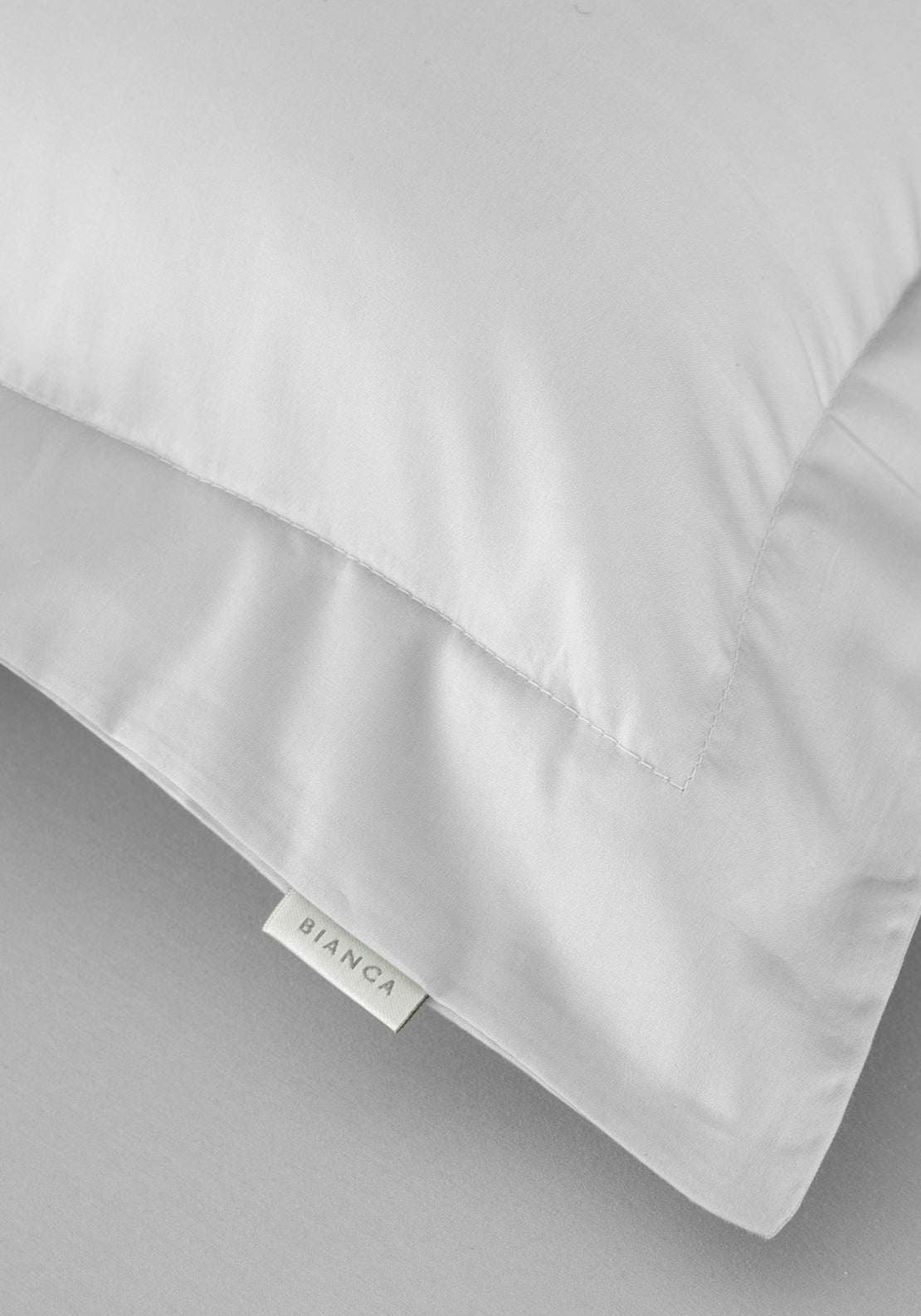 Bianca 100% Cotton Sateen 400 TC Oxford Pillowcases - Pair 3 Shaws Department Stores