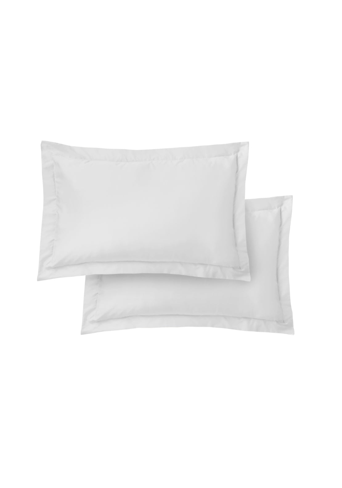 Bianca 100% Cotton Sateen 400 TC Oxford Pillowcases - Pair 1 Shaws Department Stores