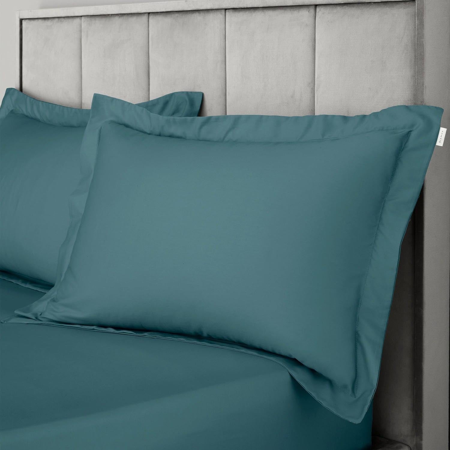 Bianca 400 Thread Count 100% Cotton Sateen Fitted Sheet 2 Shaws Department Stores