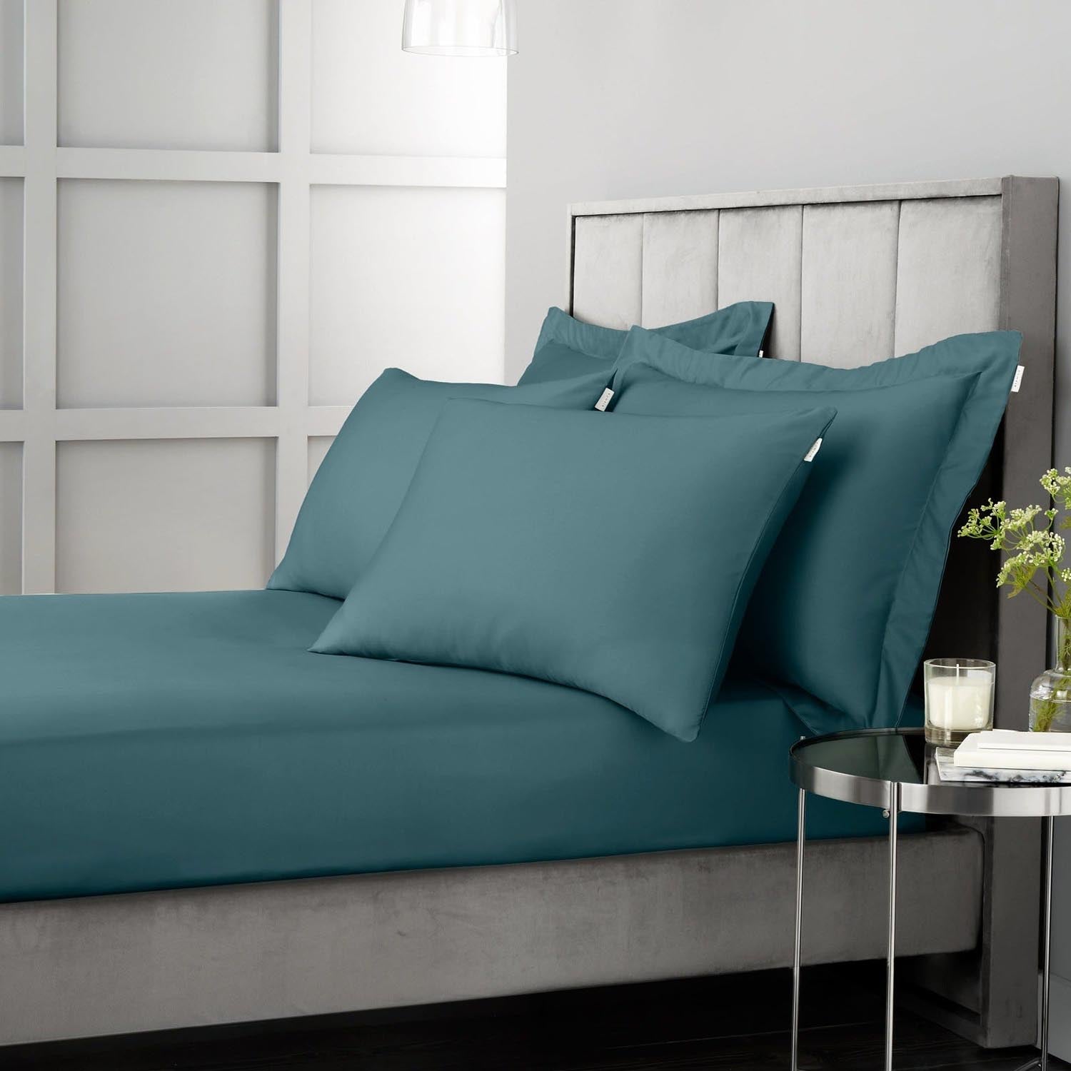 Bianca 400 Thread Count 100% Cotton Sateen Fitted Sheet 1 Shaws Department Stores