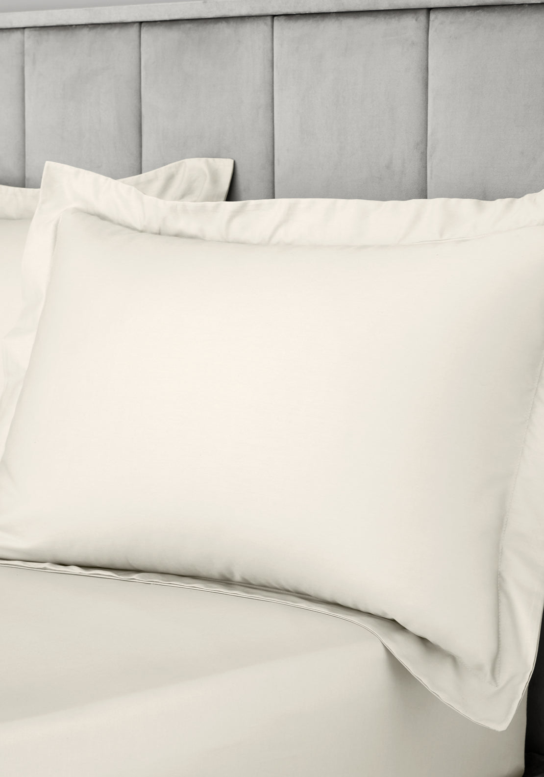 Bianca 100% Cotton Sateen 400 TC Oxford Pillowcases - Pair 2 Shaws Department Stores