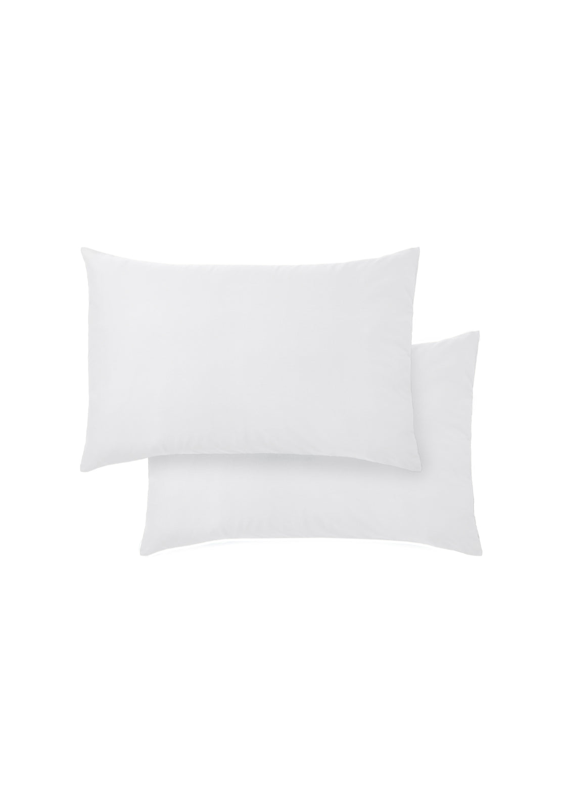 Bianca 100% Cotton Sateen 400 Thread Count Standard Pillowcase Pair - White 1 Shaws Department Stores