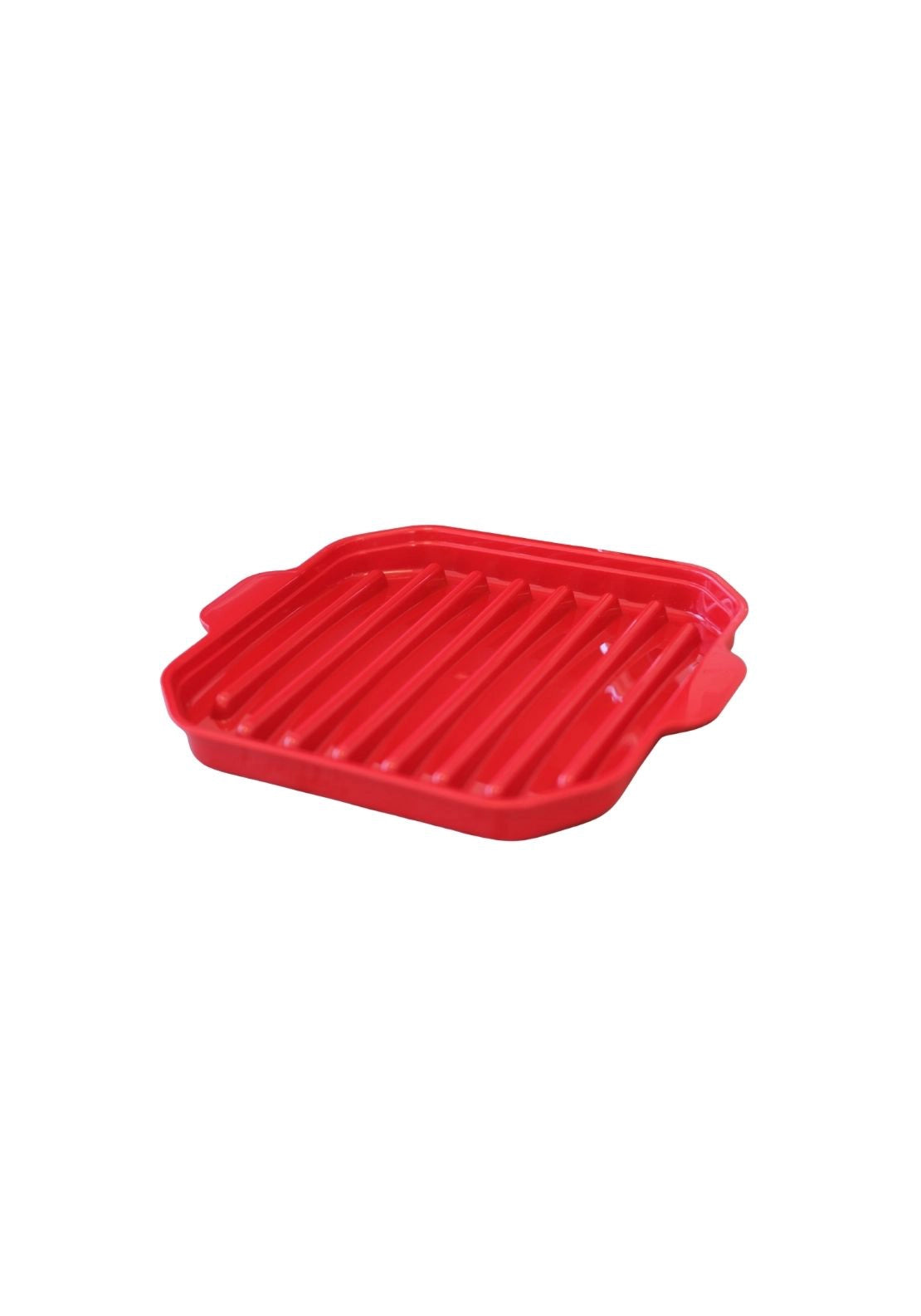 Prestige Good2Heat Microwave Cookware Bacon Crisper - Red 1 Shaws Department Stores