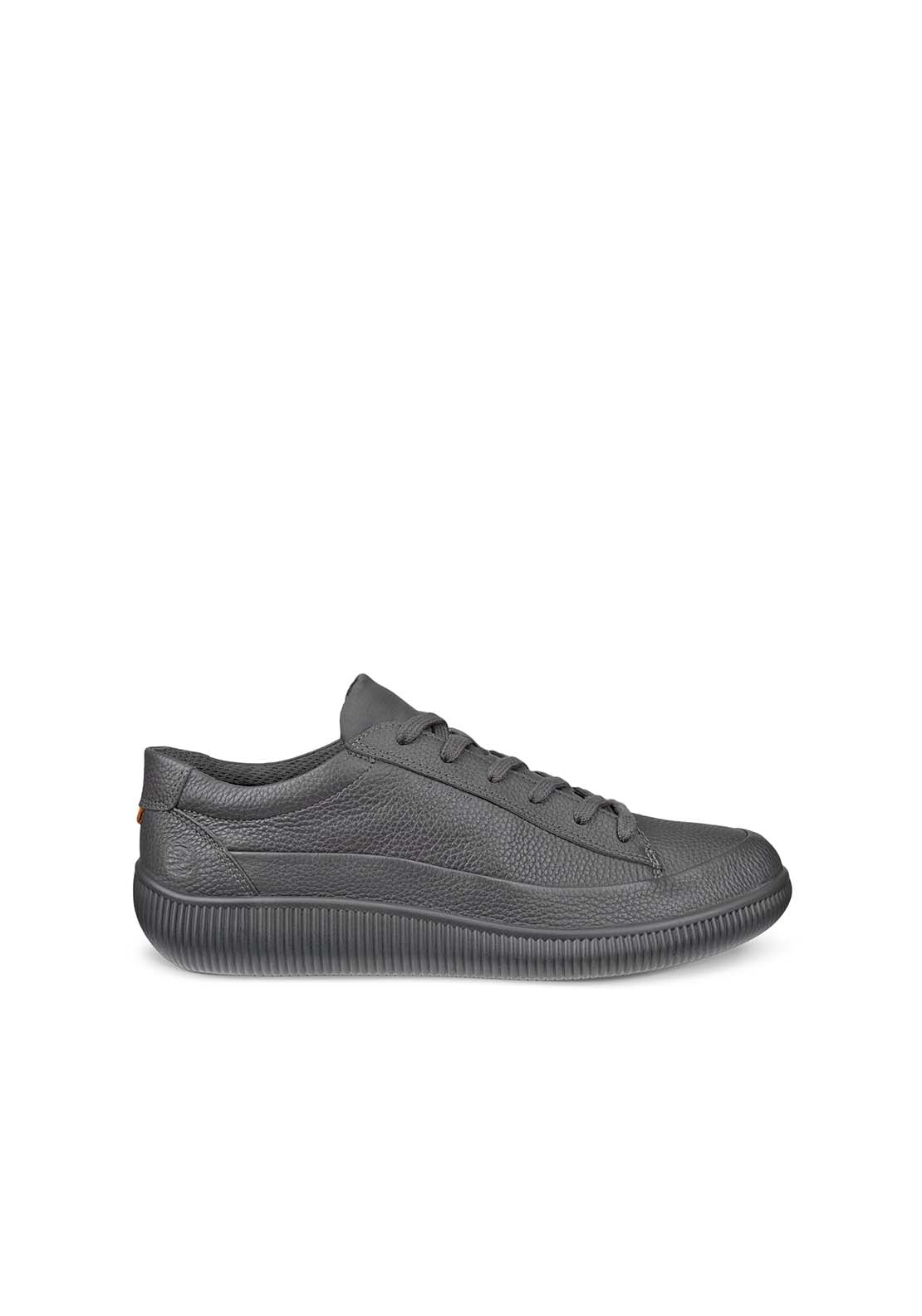 Ecco Soft Zero Casual Lace Shoe - Magnet Magnet 1 Shaws Department Stores
