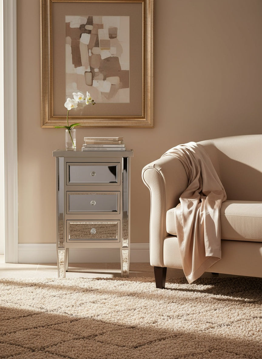 The Grange Collection Ali 3 Drawer Locker - Multi 3 Shaws Department Stores