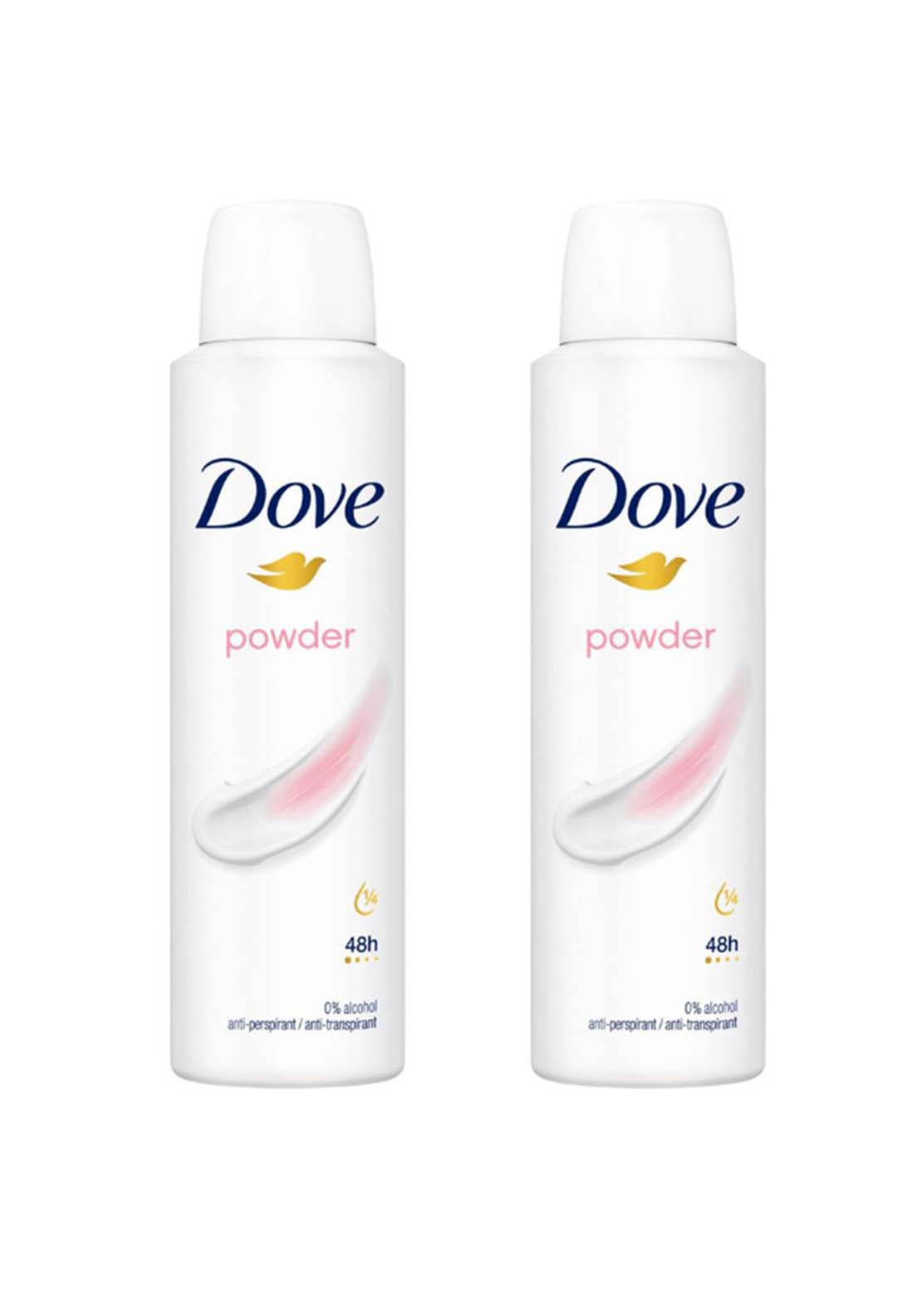 Dove Powder Deodorant Twin Pack 1 Shaws Department Stores