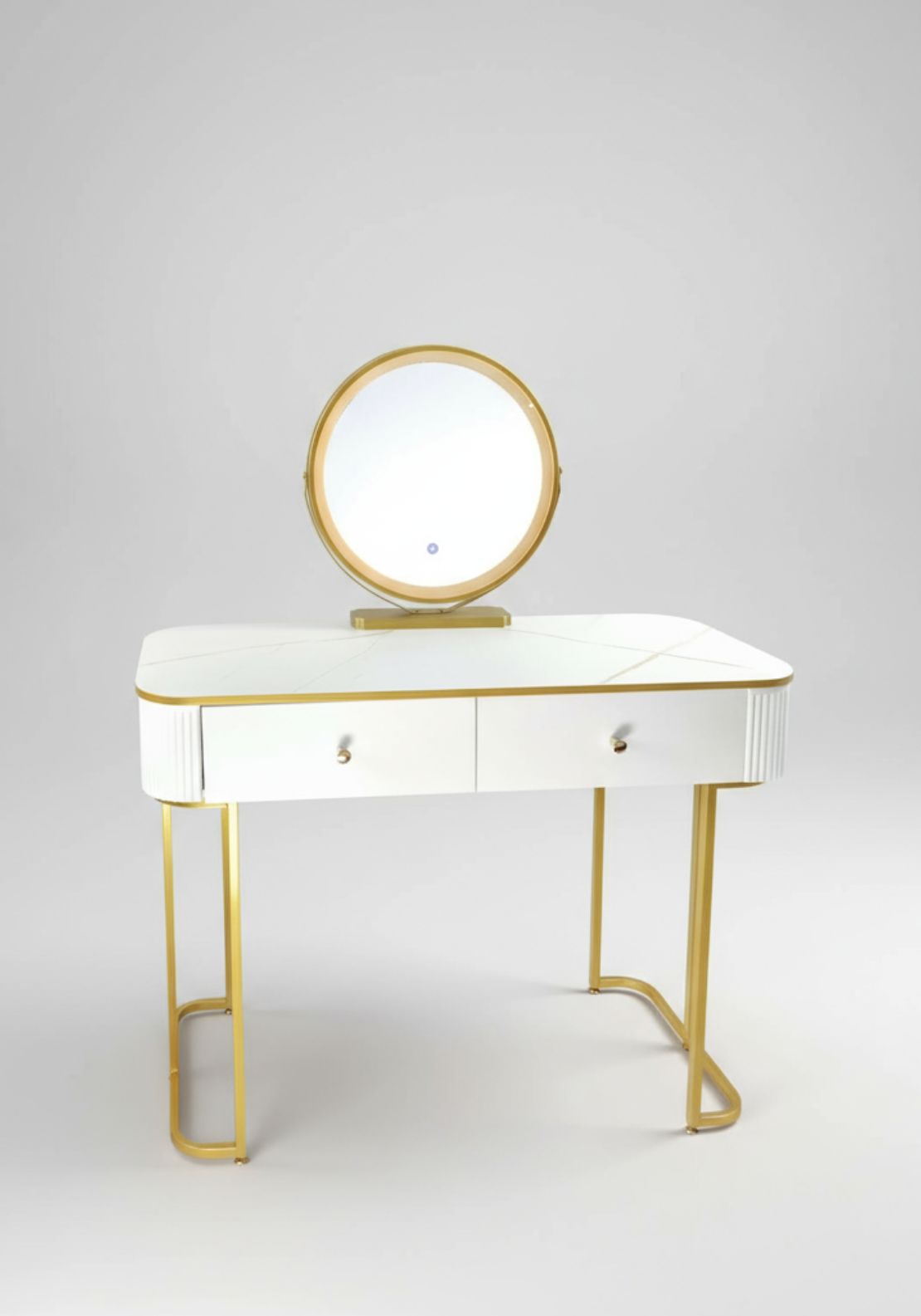 The Home Collection Gemma Dressing Table Set - White 6 Shaws Department Stores