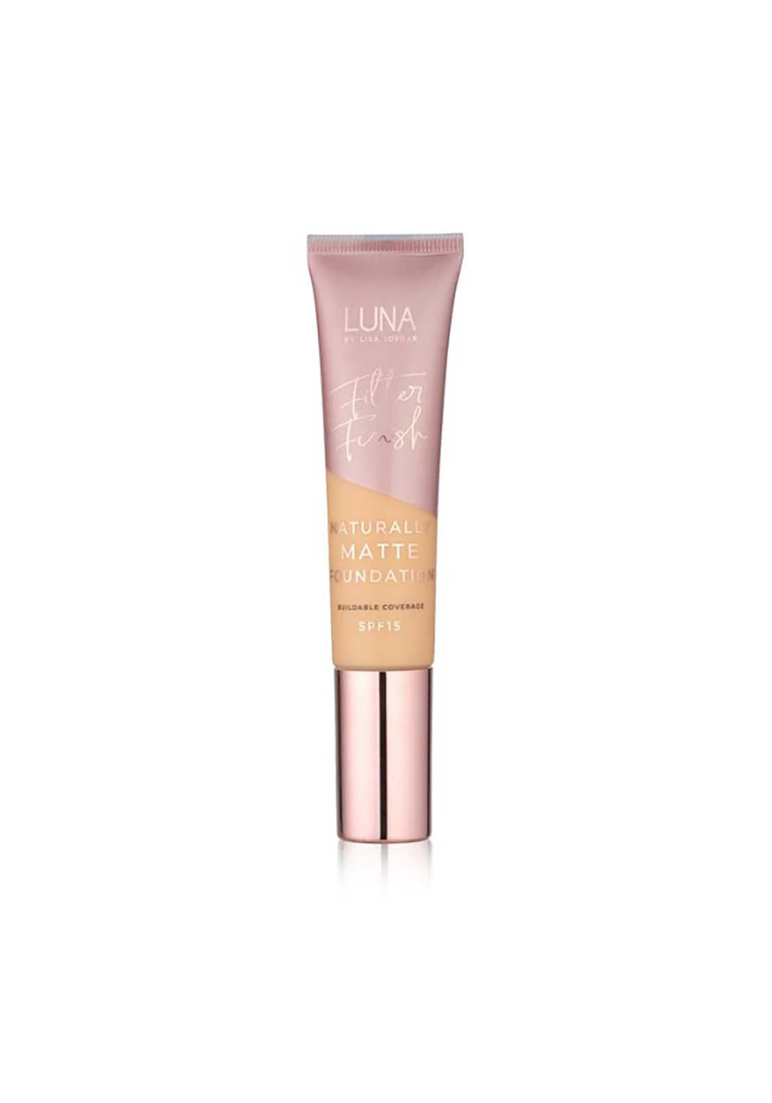 Luna By Lisa Naturally Matte Foundation - Medium 1 Shaws Department Stores